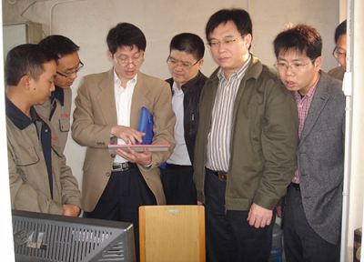 省經(jīng)委、市經(jīng)委領(lǐng)導(dǎo)了解工作情況